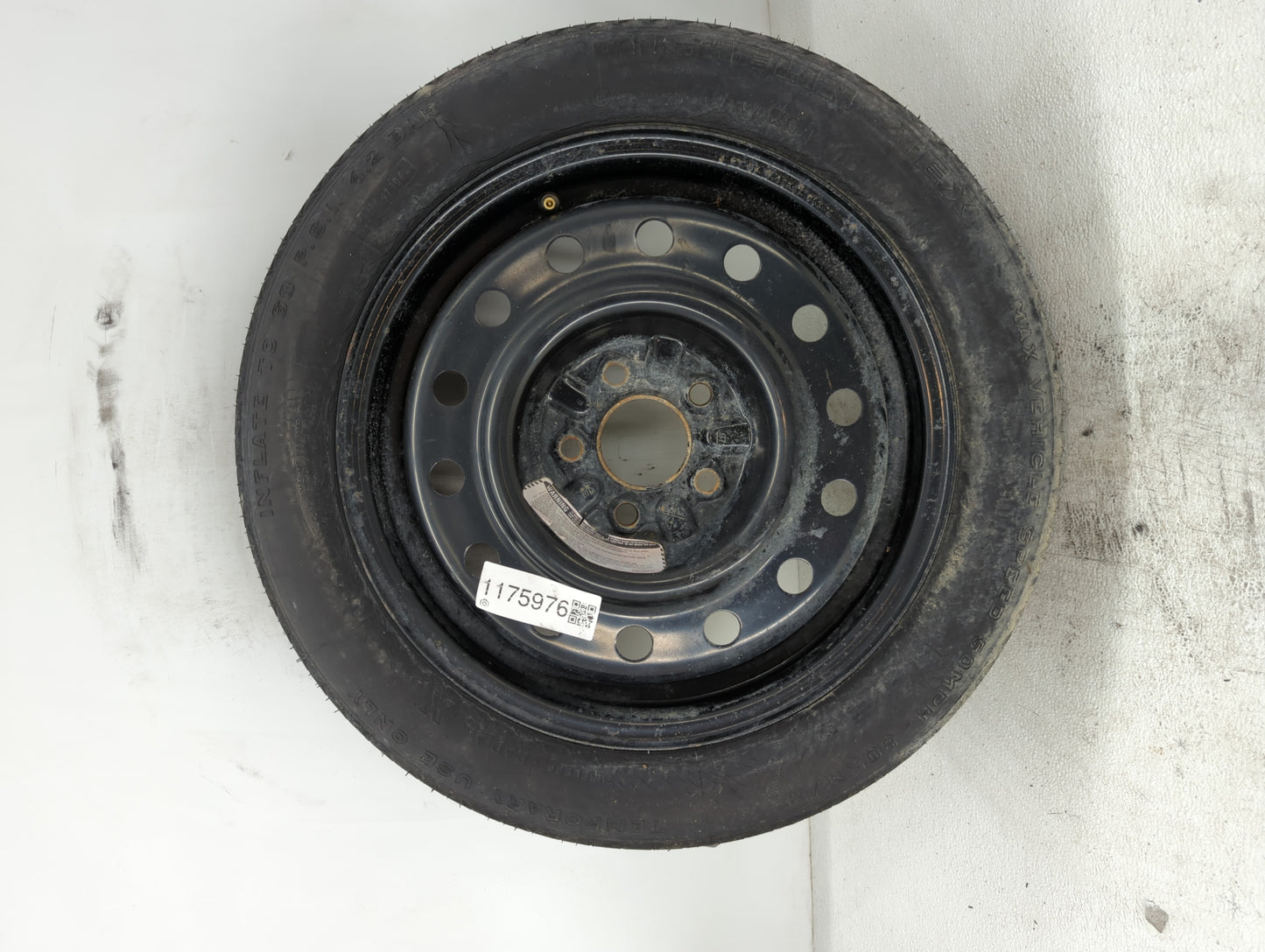 2012-2018 Ford Focus Spare Donut Tire Wheel Rim Oem - Oemusedautoparts1.com