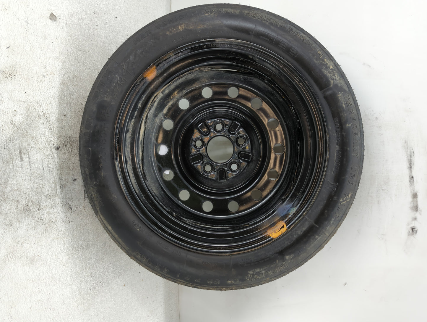 2012-2018 Ford Focus Spare Donut Tire Wheel Rim Oem - Oemusedautoparts1.com