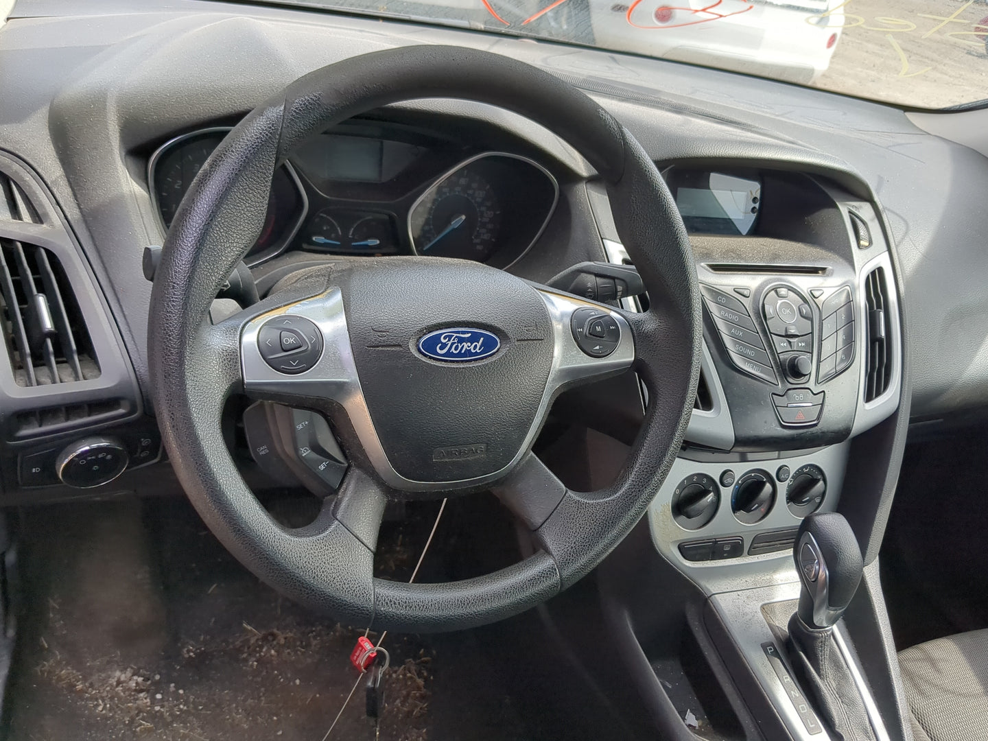 2012-2014 Ford Focus Air Bag Driver Left Steering Wheel Mounted - Oemusedautoparts1.com