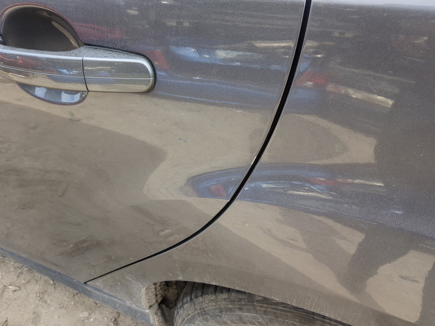 2012-2018 Ford Focus Driver Rear Door Oem - Oemusedautoparts1.com