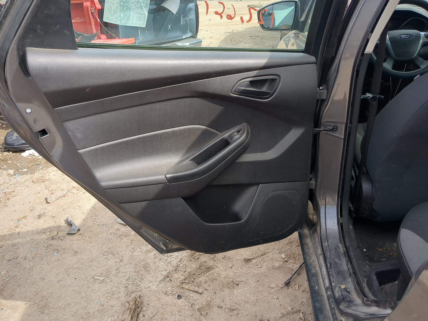 2012-2018 Ford Focus Driver Rear Door Oem - Oemusedautoparts1.com