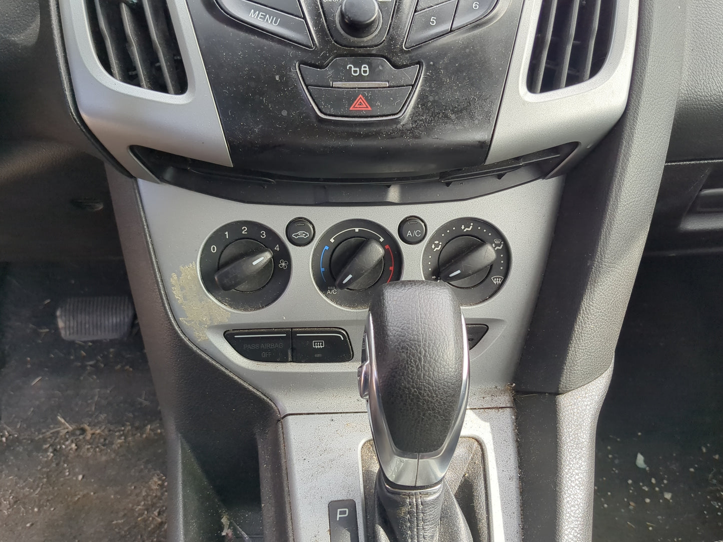 2012 Ford Focus Climate Control Module Temperature AC/Heater Replacement Fits OEM Used Auto Parts - Oemusedautoparts1.com