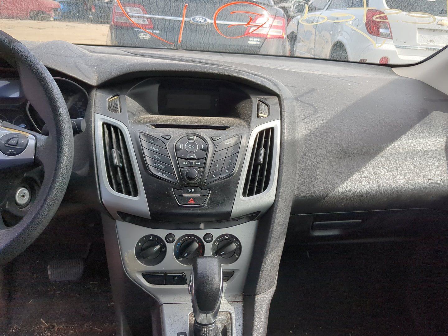 2012 Ford Focus Climate Control Module Temperature AC/Heater Replacement Fits OEM Used Auto Parts - Oemusedautoparts1.com