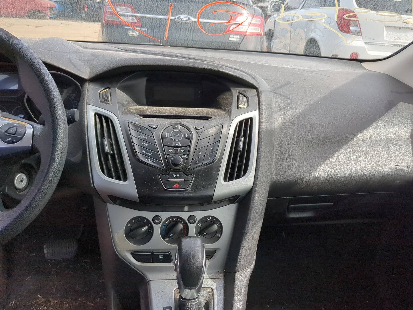 2012 Ford Focus Climate Control Module Temperature AC/Heater Replacement Fits OEM Used Auto Parts - Oemusedautoparts1.com