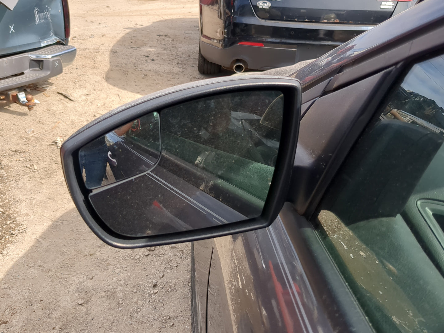 2012-2014 Ford Focus Driver Side View Mirror - Left Door Mirror OEM Used - Oemusedautoparts1.com