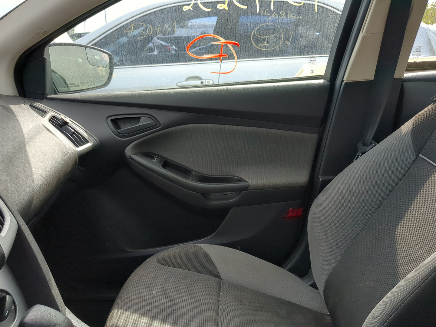 2012 Ford Focus Front Right Passenger Interior Door Panel Trim - Oemusedautoparts1.com