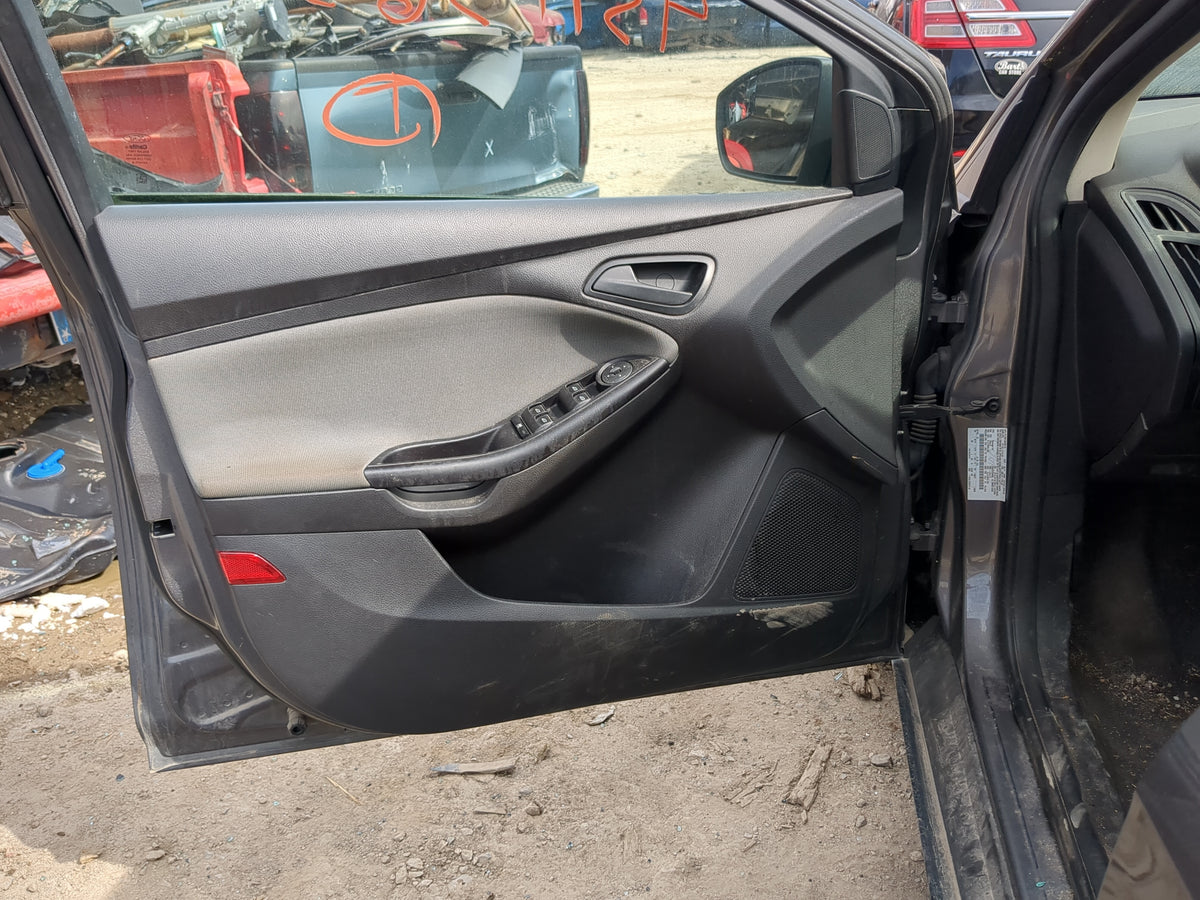 2012 Ford Focus Front Left Driver Interior Door Panel Trim 1185807 - Oemusedautoparts1.com