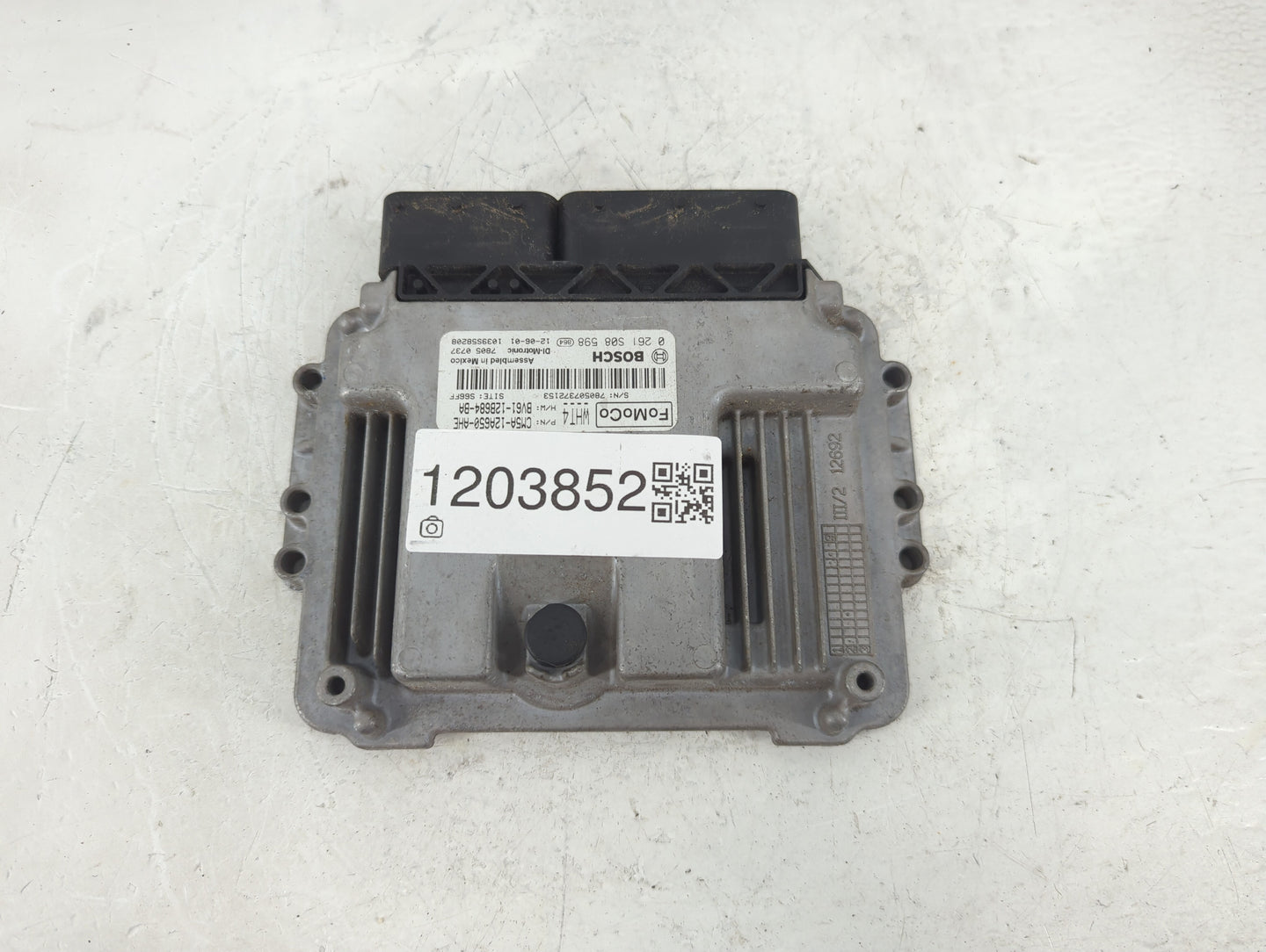 2012-2013 Ford Focus PCM Engine Control Computer ECU ECM PCU OEM P/N:CM5A-12A650-AHE Fits Fits 2012 2013 OEM Used Auto Parts