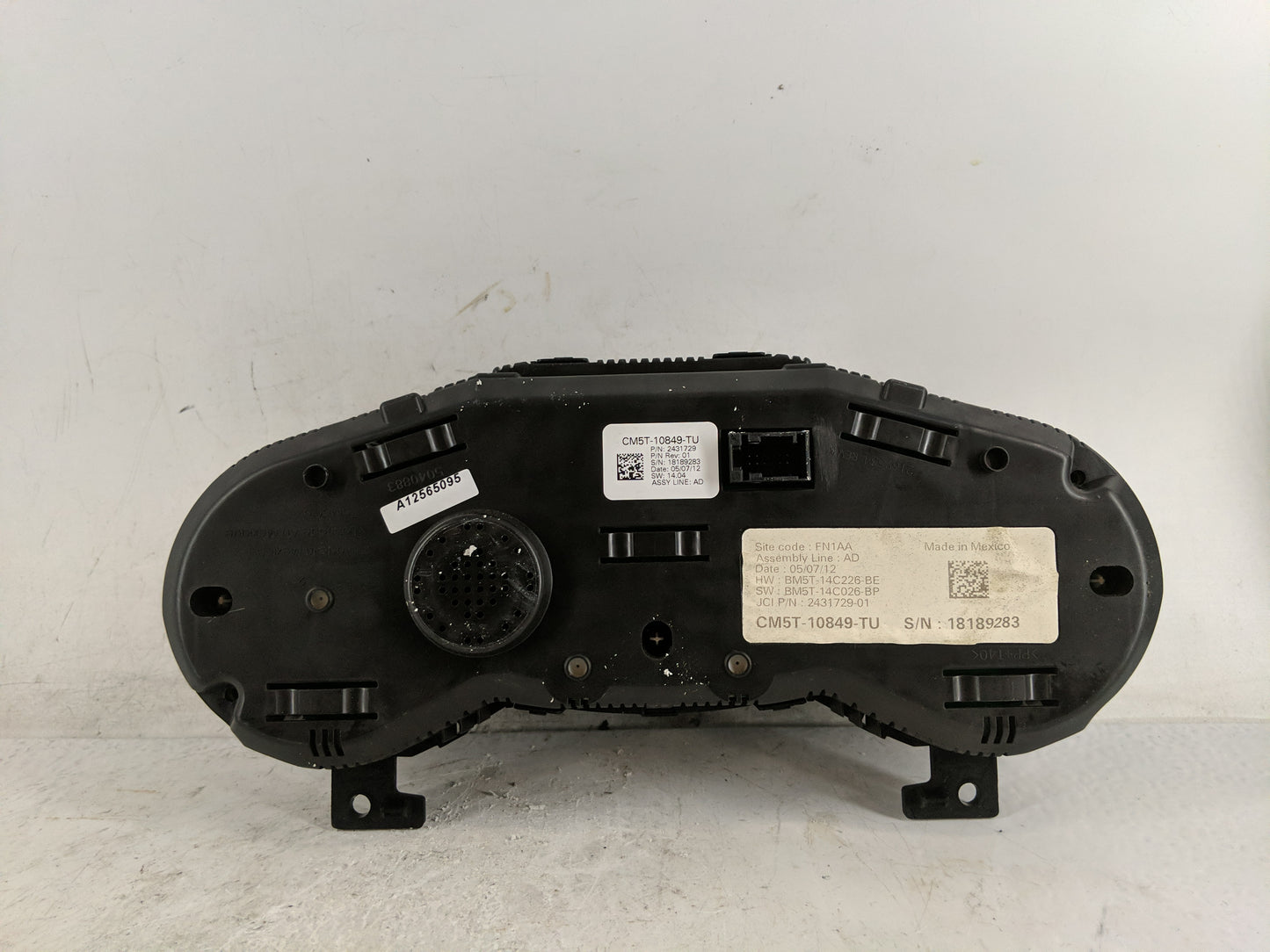 2012 Ford Focus Instrument Cluster Speedometer Gauges P/N:CM5T-10849-TU Fits OEM Used Auto Parts - Oemusedautoparts1.com