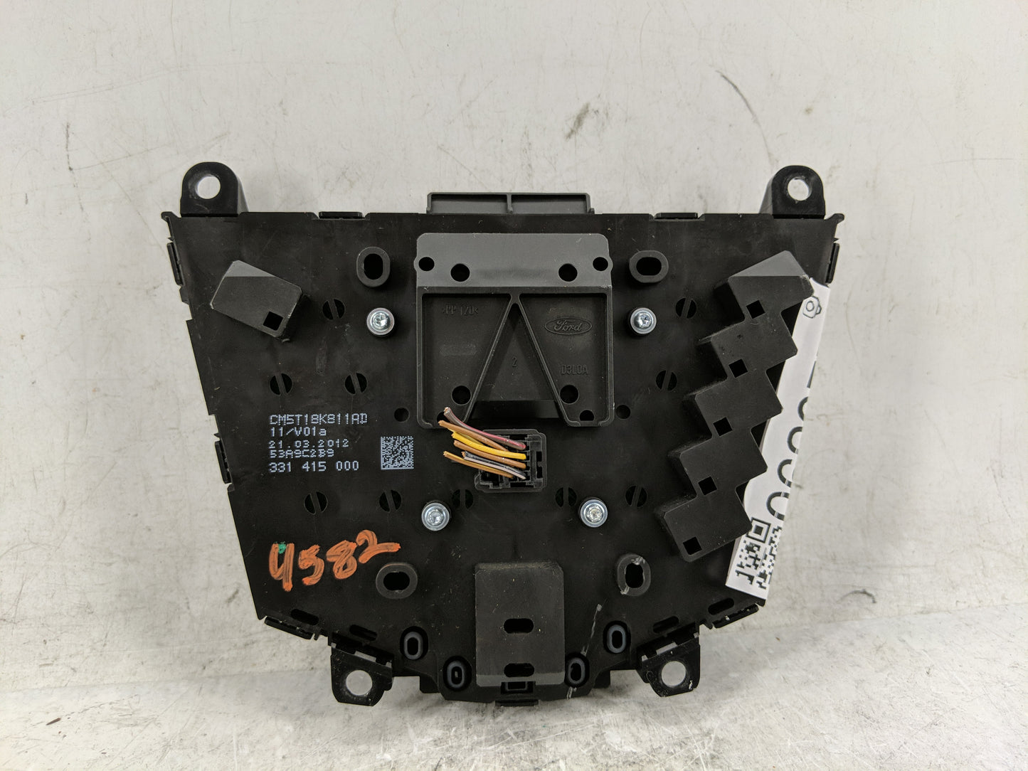 2012-2013 Ford Focus Radio Control Panel - Oemusedautoparts1.com