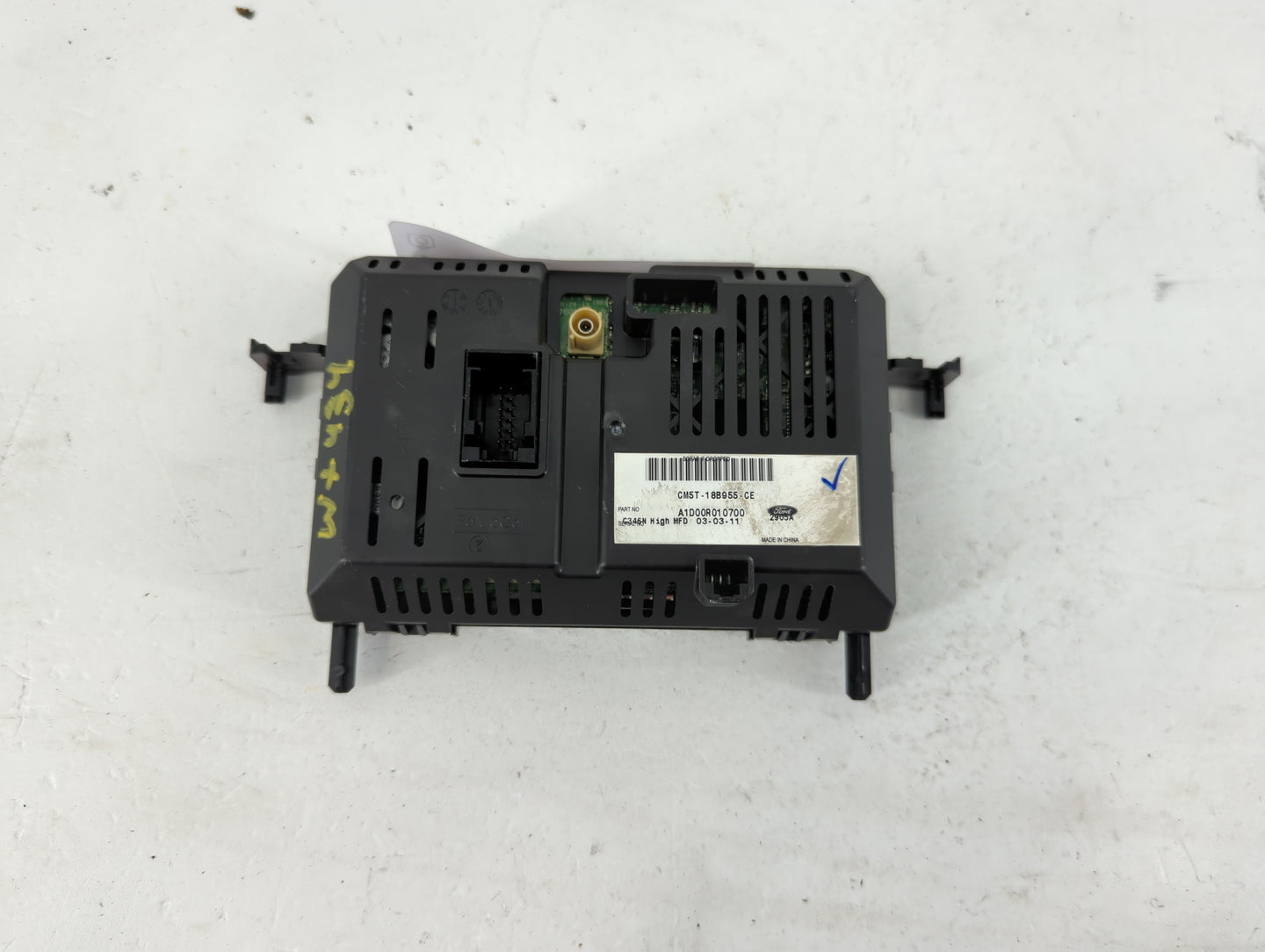 2012-2012 Ford Focus Information Display Screen - Oemusedautoparts1.com