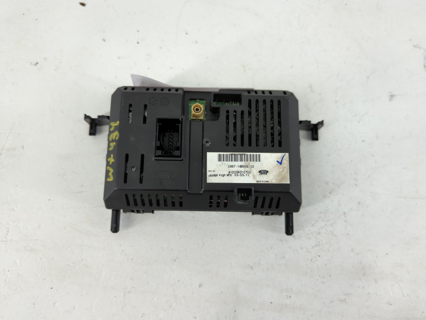 2012-2012 Ford Focus Information Display Screen - Oemusedautoparts1.com