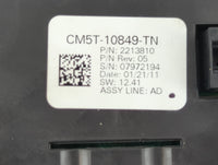 2012 Ford Focus Instrument Cluster Speedometer Gauges P/N:CM5T-10849-TN Fits OEM Used Auto Parts - Oemusedautoparts1.com