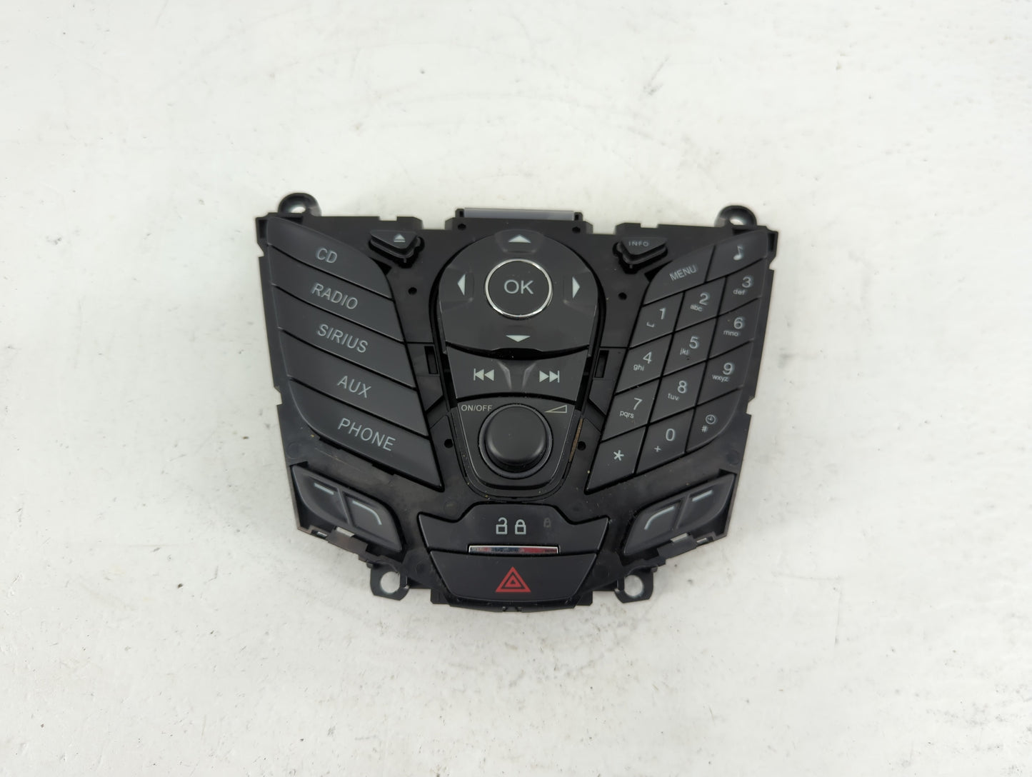 2012 Ford Focus Radio AM FM Cd Player Receiver Replacement P/N:CM5T18K811KC Fits OEM Used Auto Parts - Oemusedautoparts1.com