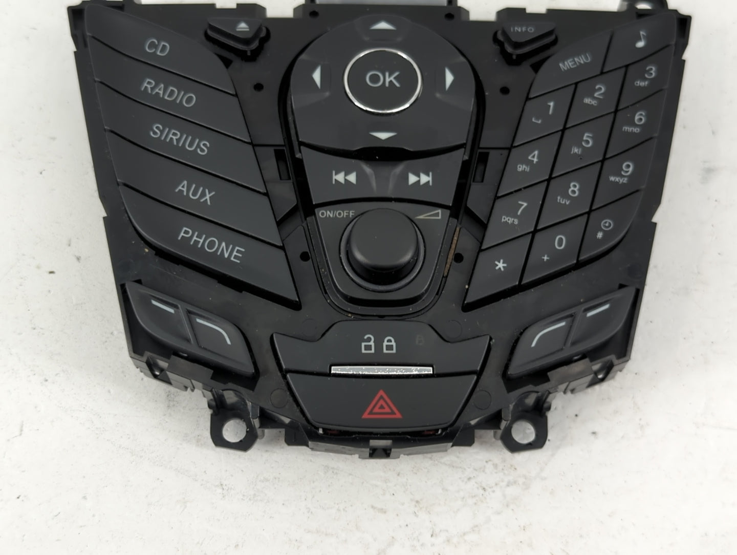 2012 Ford Focus Radio AM FM Cd Player Receiver Replacement P/N:CM5T18K811KC Fits OEM Used Auto Parts - Oemusedautoparts1.com