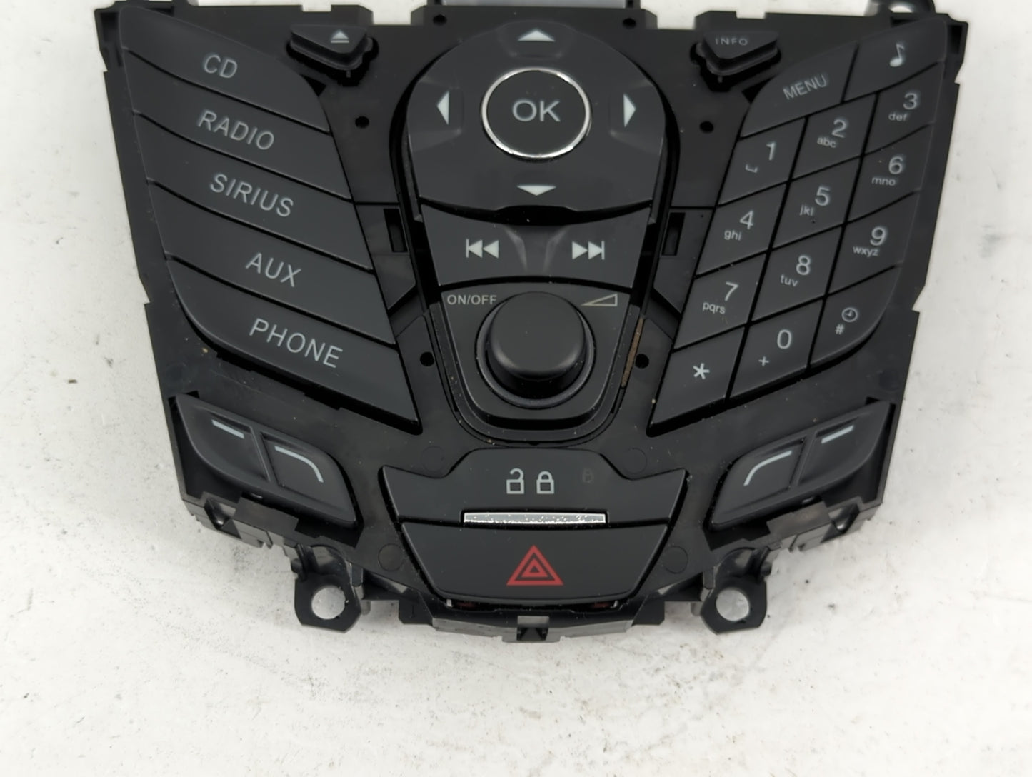 2012 Ford Focus Radio AM FM Cd Player Receiver Replacement P/N:CM5T18K811KC Fits OEM Used Auto Parts - Oemusedautoparts1.com