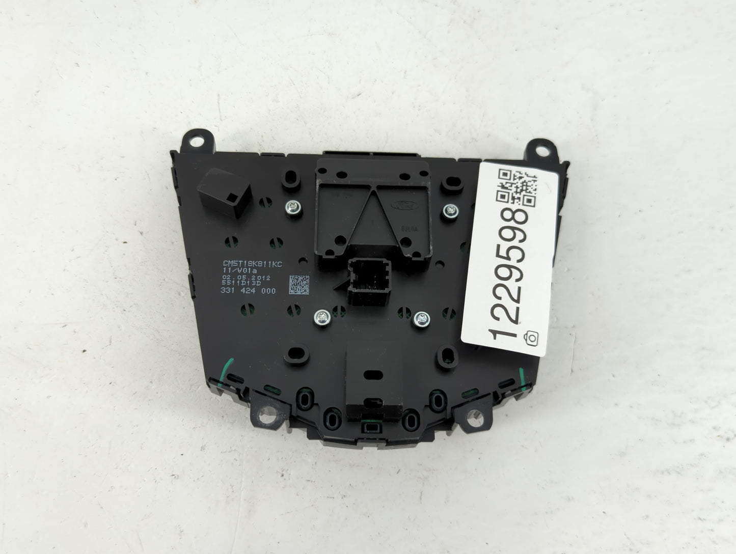 2012 Ford Focus Radio AM FM Cd Player Receiver Replacement P/N:CM5T18K811KC Fits OEM Used Auto Parts - Oemusedautoparts1.com