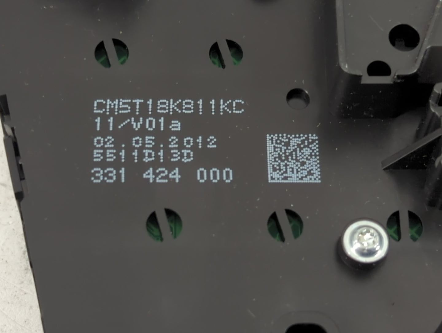 2012 Ford Focus Radio AM FM Cd Player Receiver Replacement P/N:CM5T18K811KC Fits OEM Used Auto Parts - Oemusedautoparts1.com