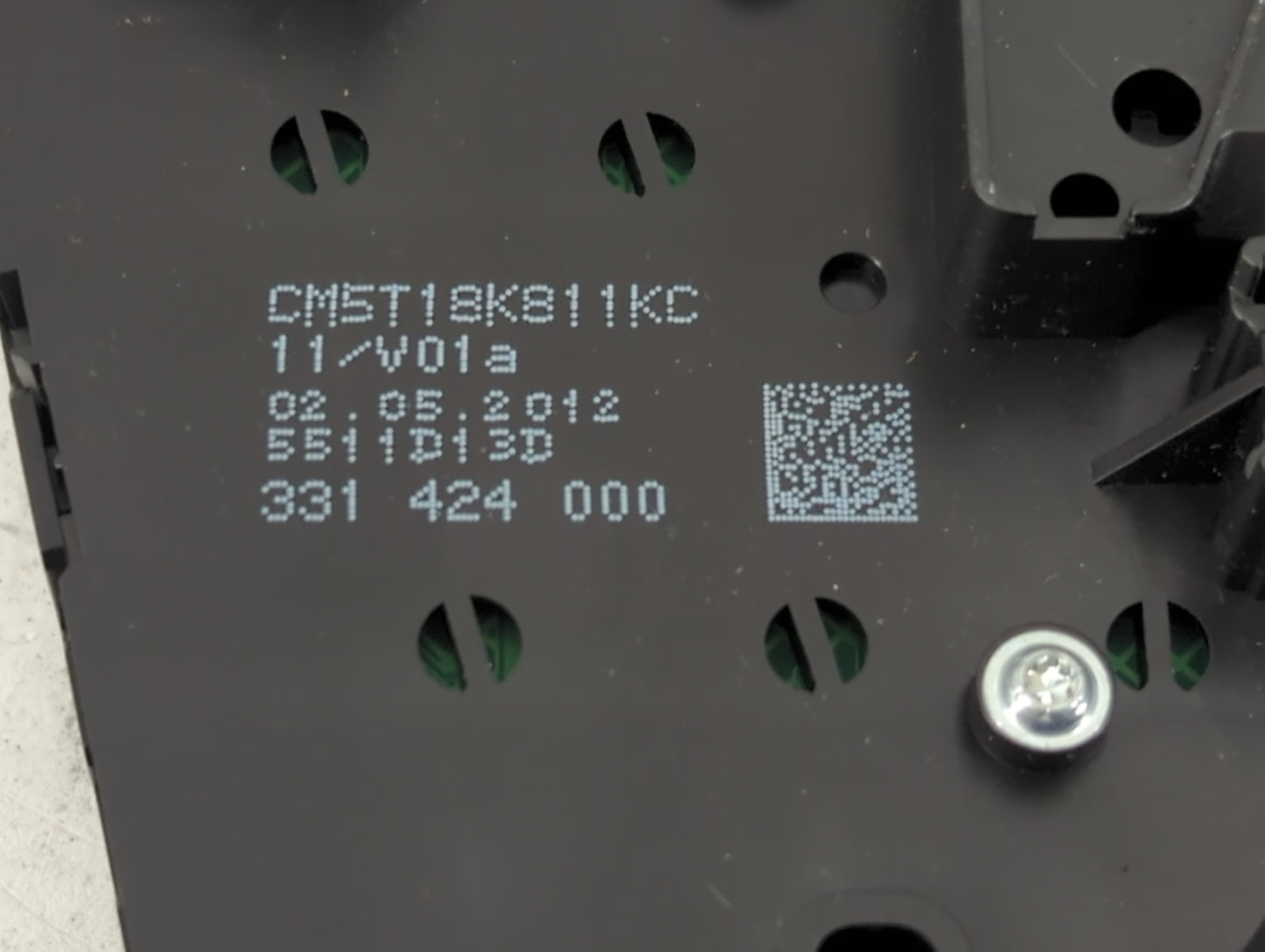 2012 Ford Focus Radio AM FM Cd Player Receiver Replacement P/N:CM5T18K811KC Fits OEM Used Auto Parts - Oemusedautoparts1.com