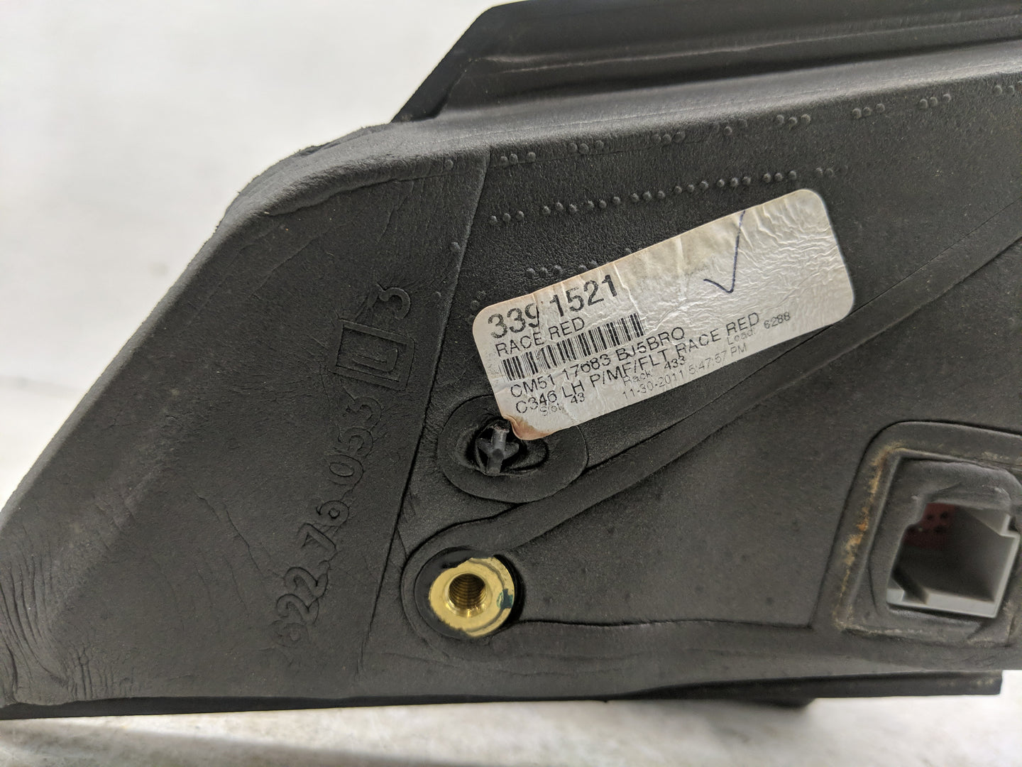 2012-2014 Ford Focus Side Mirror Replacement Driver Left View Door Mirror Fits Fits 2012 2013 2014 OEM Used Auto Parts - Oem