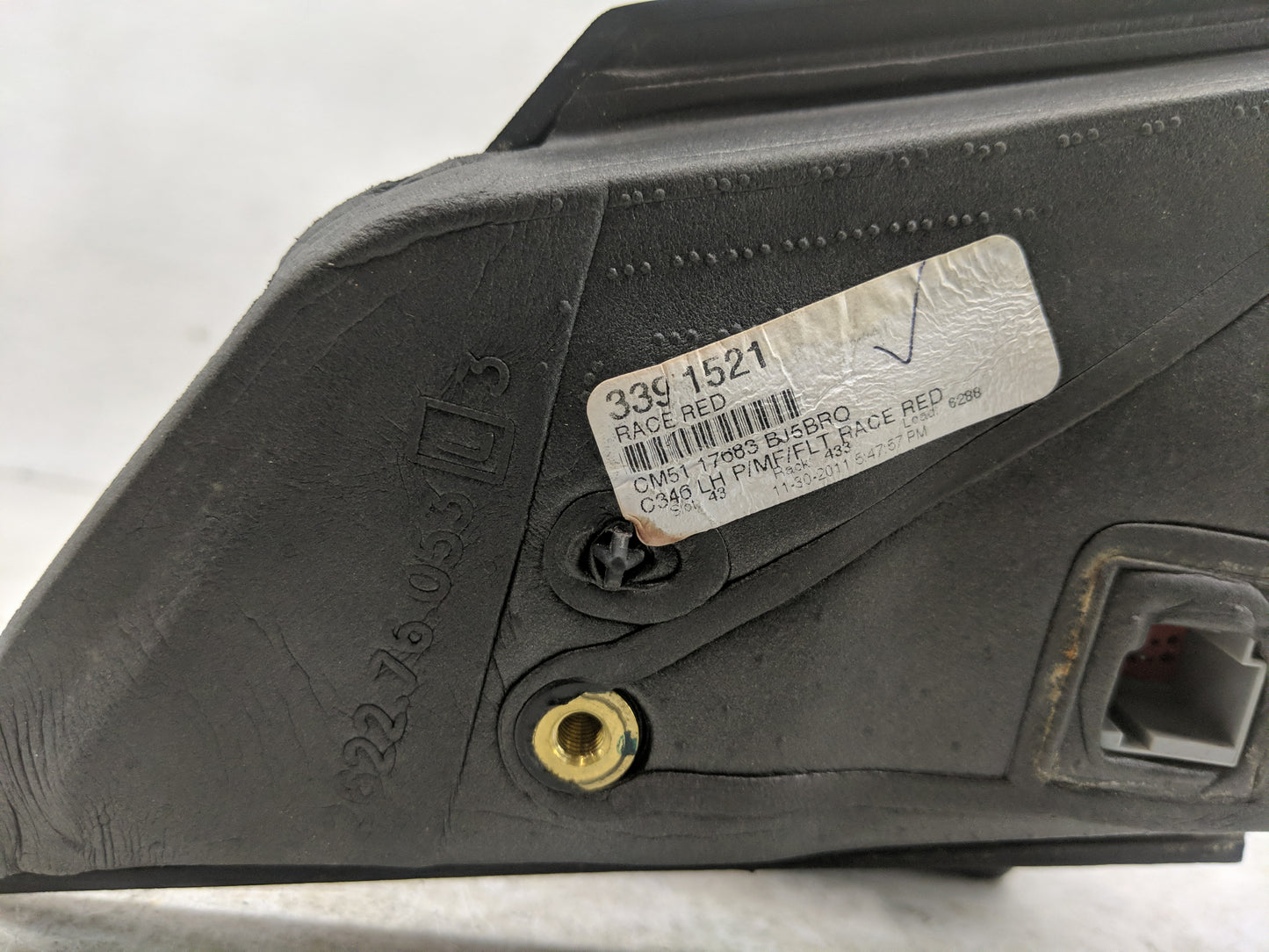 2012-2014 Ford Focus Side Mirror Replacement Driver Left View Door Mirror Fits Fits 2012 2013 2014 OEM Used Auto Parts - Oem