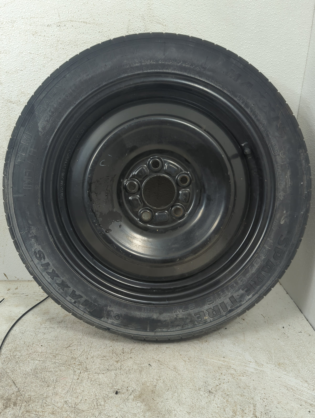 2012-2018 Ford Focus Spare Donut Tire Wheel Rim Oem 1264379 - Oemusedautoparts1.com
