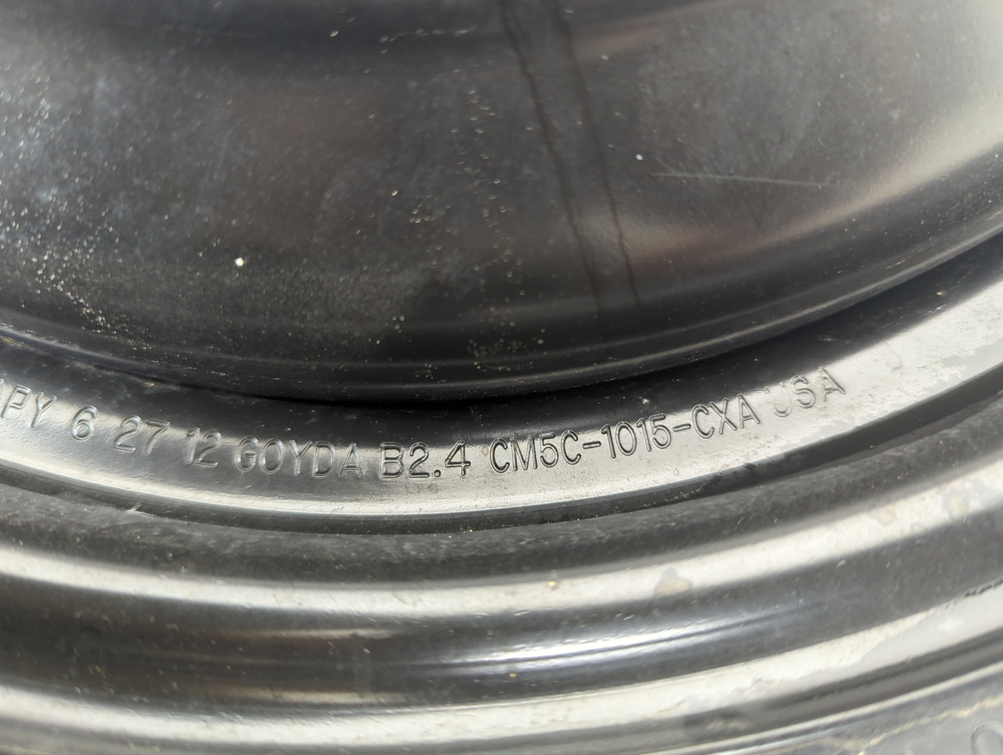 2012-2018 Ford Focus Spare Donut Tire Wheel Rim Oem 1264379 - Oemusedautoparts1.com