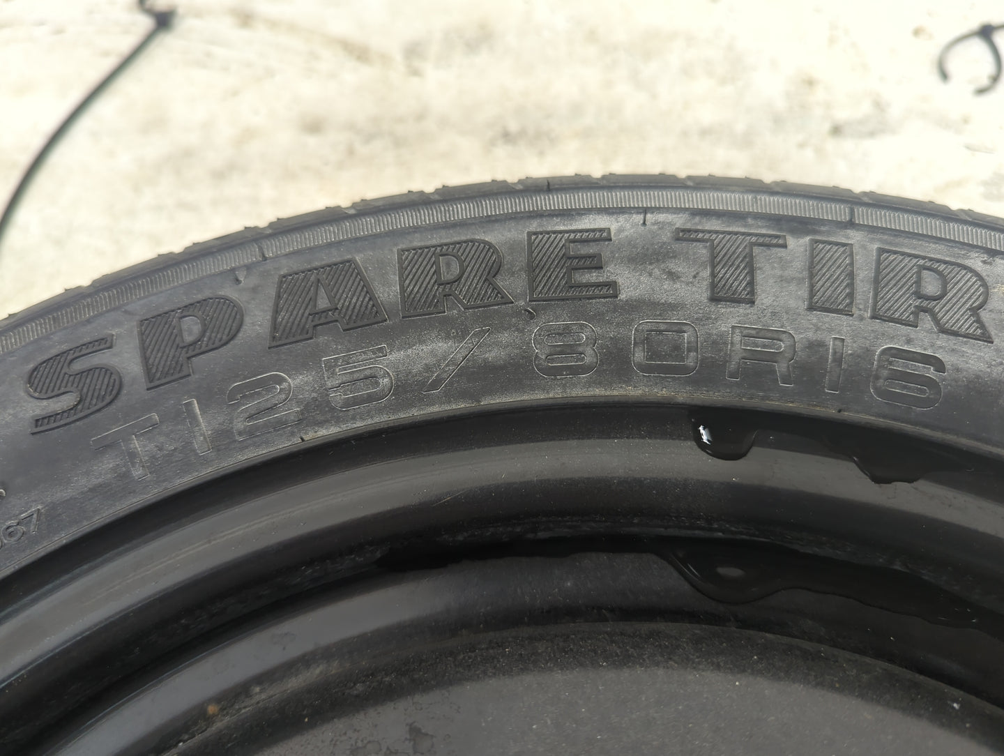 2012-2018 Ford Focus Spare Donut Tire Wheel Rim Oem 1264379 - Oemusedautoparts1.com