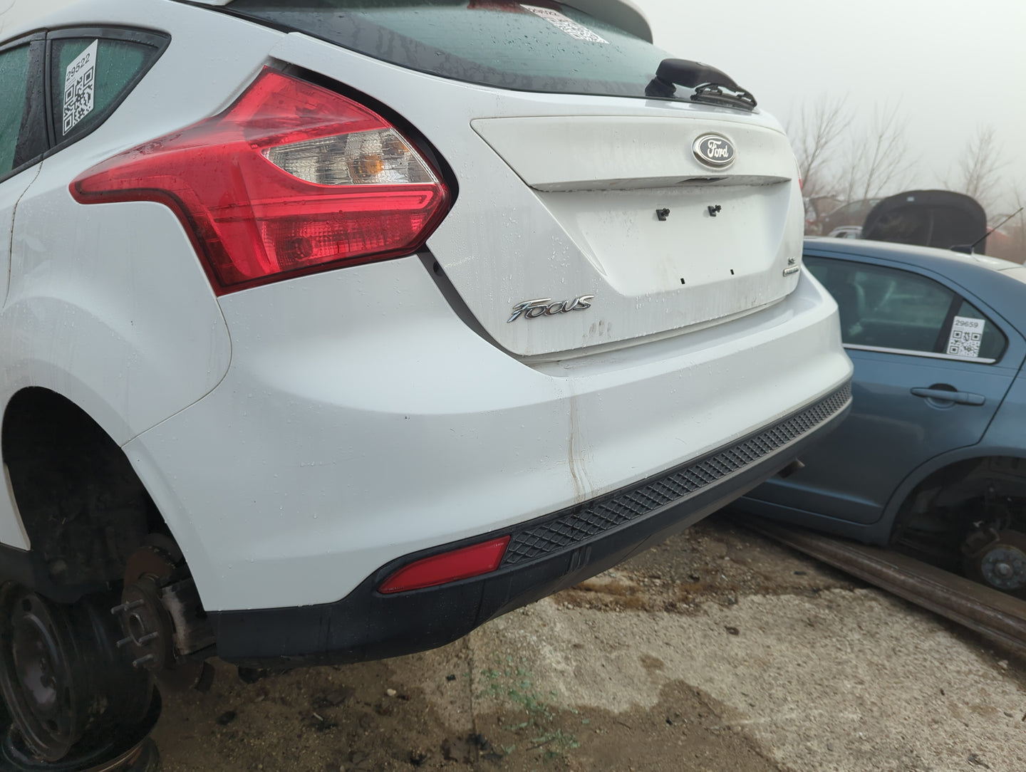 2012-2014 Ford Focus Rear Bumper Assembly Oem - Oemusedautoparts1.com