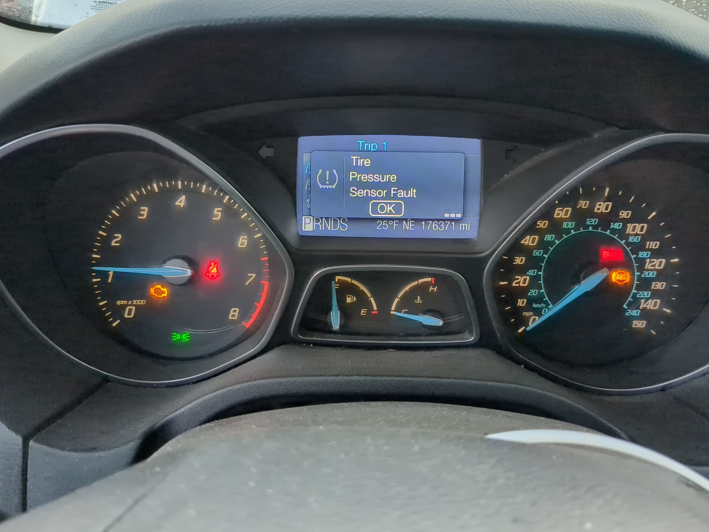 2012-2018 Ford Focus Instrument Cluster Speedometer Gauges Miles:176K Fits Fits 2012 2013 2014 2015 2016 2017 2018 OEM Used 
