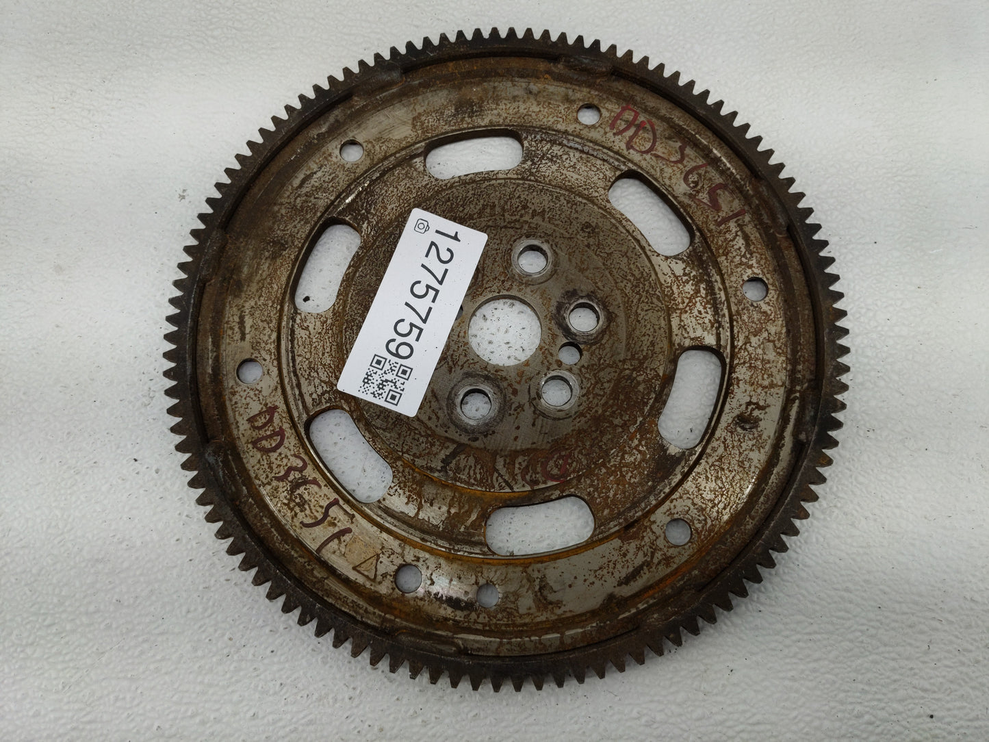 2012-2018 Ford Focus Transmission Flywheel Flexplate P/N:BV6P-7M093-BC Fits Fits 2012 2013 2014 2015 2016 2017 2018 OEM Used