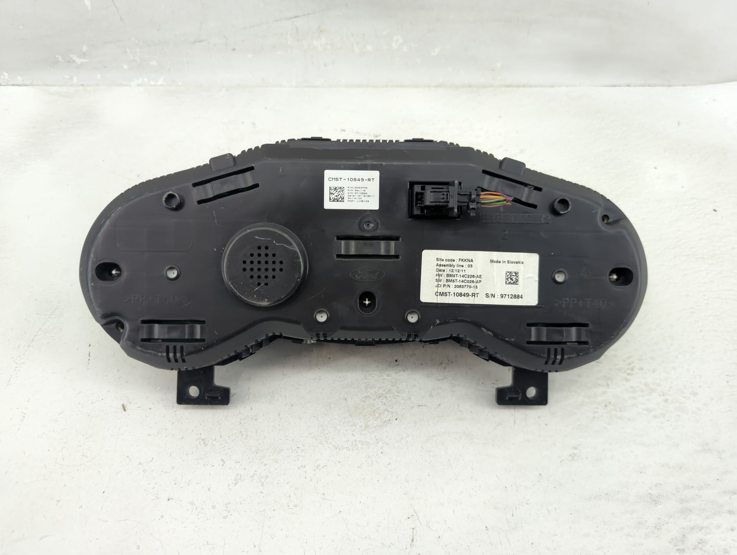 2012-2018 Ford Focus Instrument Cluster Speedometer Gauges P/N:CM5T-10849-RT Fits Fits 2012 2013 2014 2015 2016 2017 2018 OE