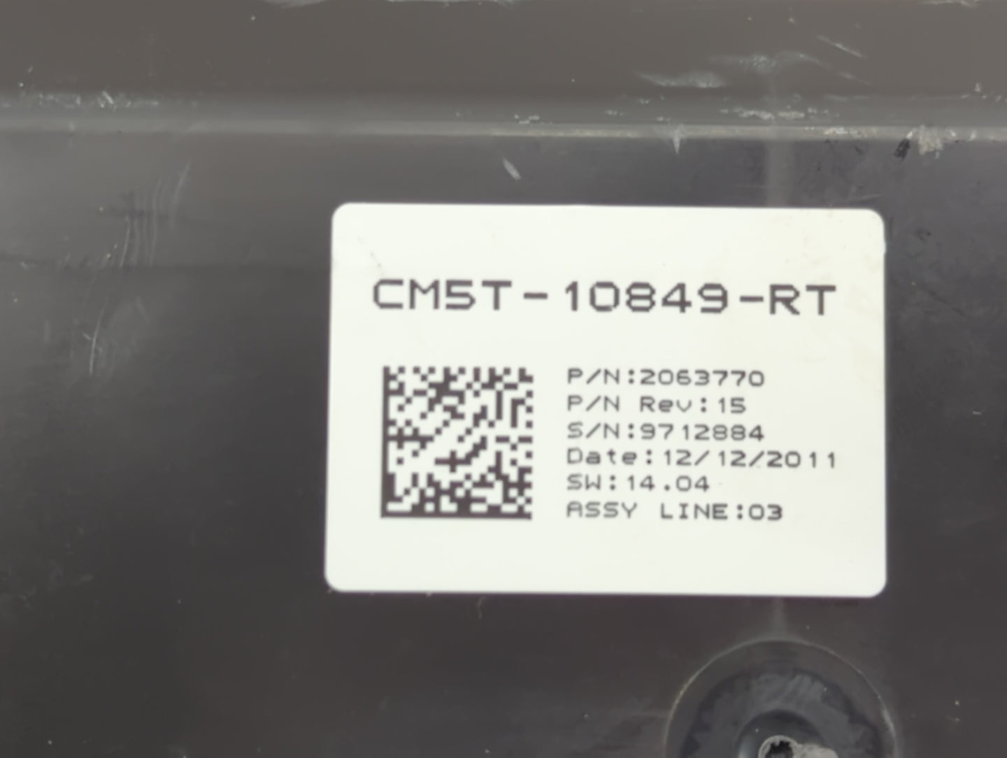 2012-2018 Ford Focus Instrument Cluster Speedometer Gauges P/N:CM5T-10849-RT Fits Fits 2012 2013 2014 2015 2016 2017 2018 OE