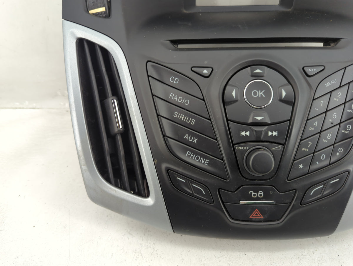 2012-2013 Ford Focus Radio Control Panel 1291001 - Oemusedautoparts1.com