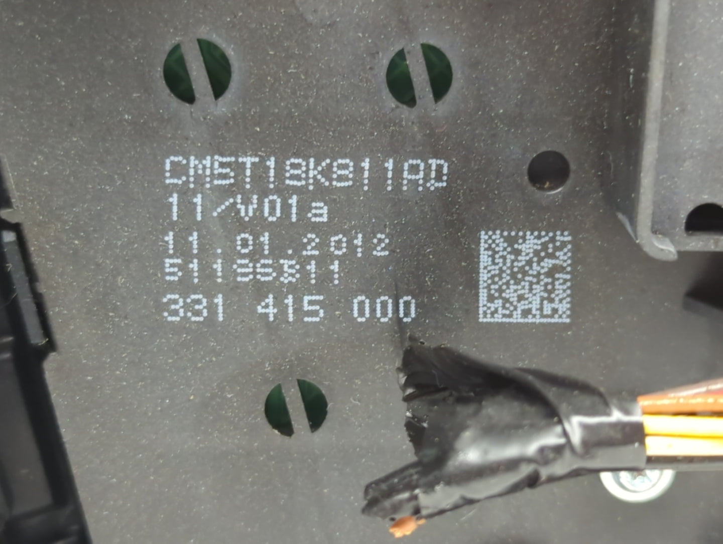 2012-2013 Ford Focus Radio Control Panel - Oemusedautoparts1.com