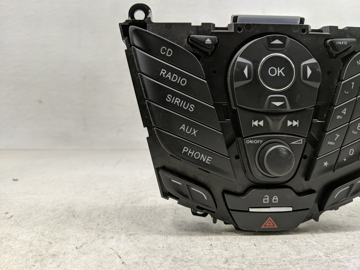 2012-2013 Ford Focus Radio Control Panel - Oemusedautoparts1.com