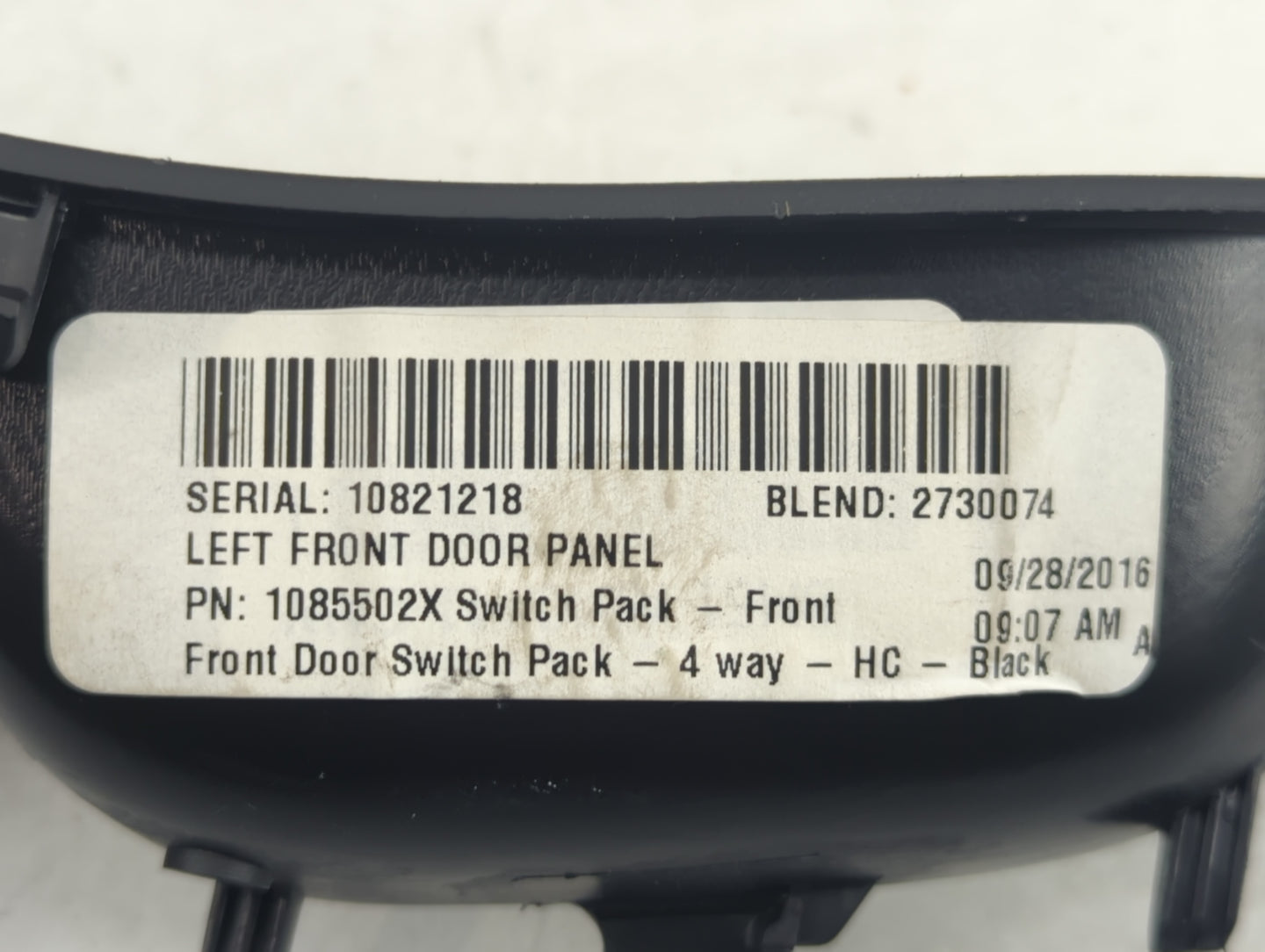 2012-2018 Ford Focus Master Power Window Switch Replacement Driver Side Left P/N:1085502X Fits OEM Used Auto Parts - Oemused