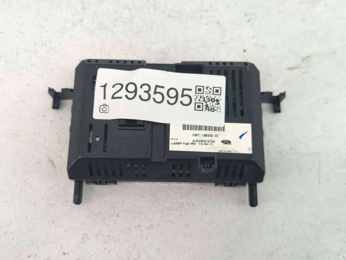 2012-2012 Ford Focus Information Radio Display Screen 1293595 - Oemusedautoparts1.com
