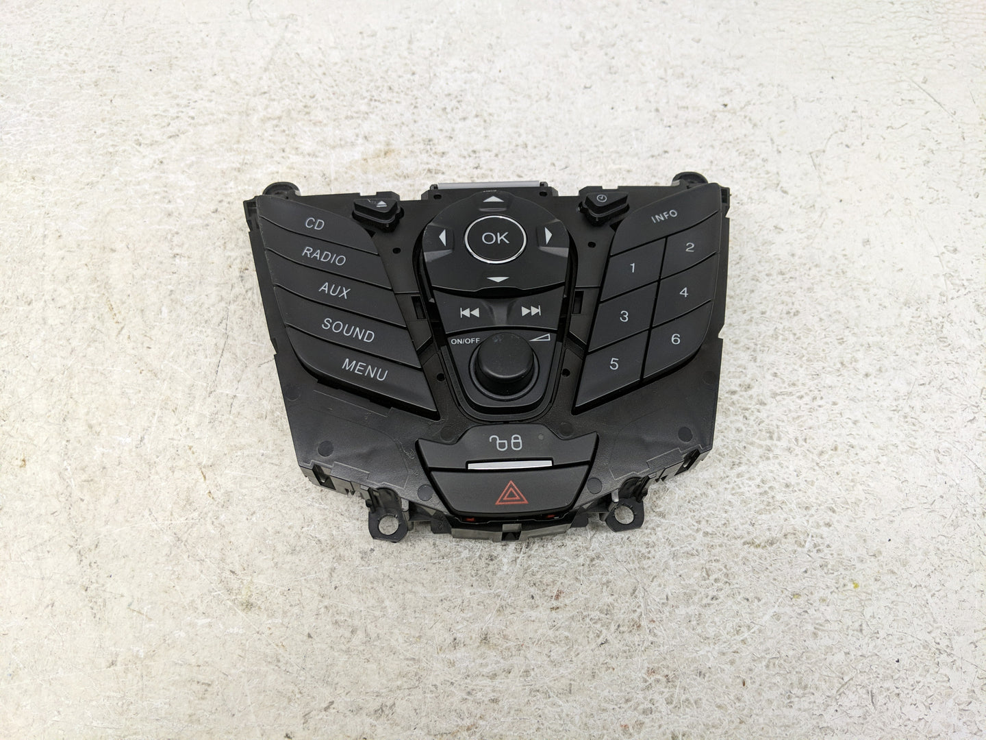 2012-2013 Ford Focus Radio Control Panel - Oemusedautoparts1.com