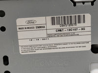 2012-2014 Ford Focus Radio AM FM Cd Player Receiver Replacement P/N:CM5T-19C107-AG Fits Fits 2012 2013 2014 OEM Used Auto Pa