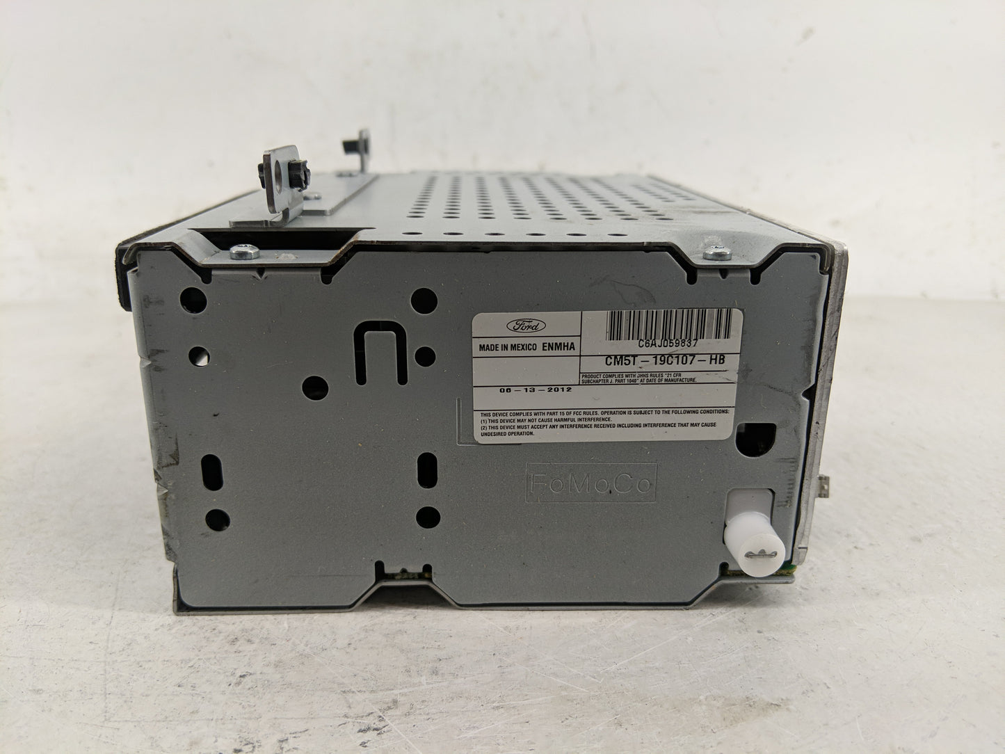 2012 Ford Focus Radio AM FM Cd Player Receiver Replacement P/N:CM5T-19C107-AG Fits OEM Used Auto Parts - Oemusedautoparts1.c