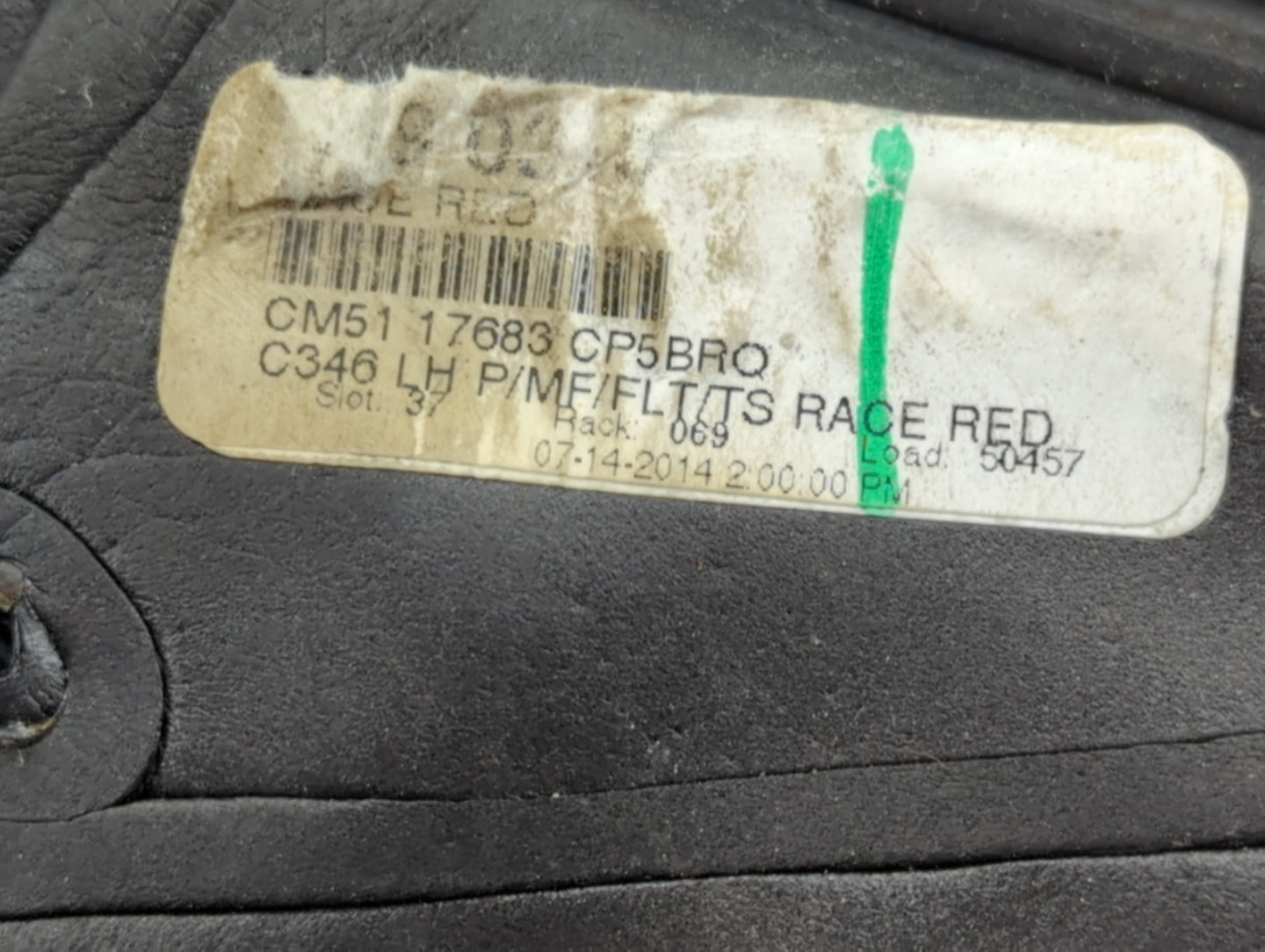 2012-2014 Ford Focus Driver Side View Mirror - Left Door Mirror OEM Used - Oemusedautoparts1.com