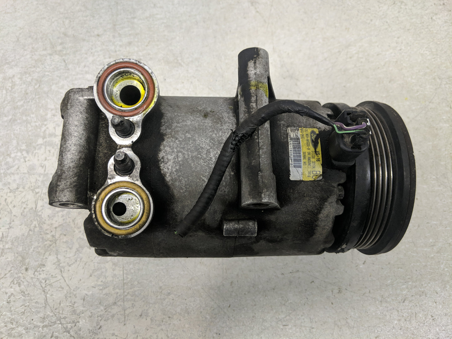 2012-2013 Ford Focus Air Conditioning A/c Ac Compressor Oem - Oemusedautoparts1.com