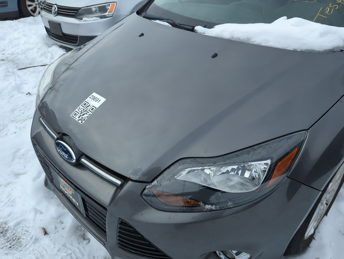 2012-2018 Ford Focus Hood Oem 1355193 - Oemusedautoparts1.com