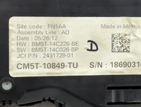 2012 Ford Focus Instrument Cluster Speedometer Gauges P/N:CM5T-10849-TU Fits OEM Used Auto Parts - Oemusedautoparts1.com