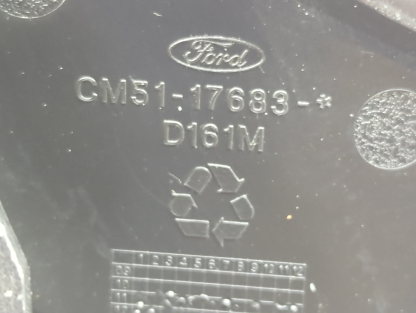 2012-2014 Ford Focus Driver Side View Mirror - Left Door Mirror OEM Used - Oemusedautoparts1.com