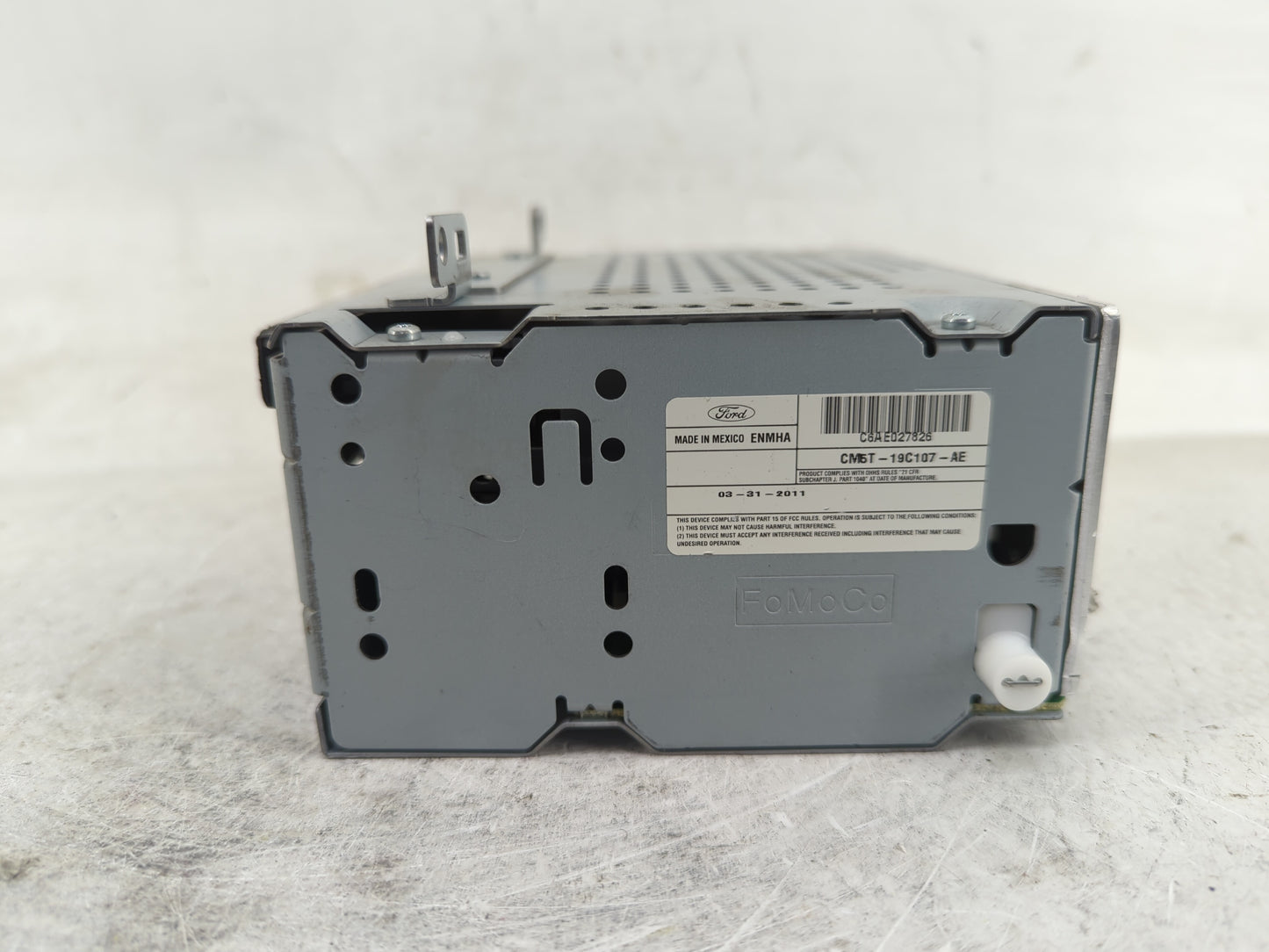 2012 Ford Focus Radio AM FM Cd Player Receiver Replacement P/N:CM5T-19C107-AE Fits OEM Used Auto Parts - Oemusedautoparts1.c