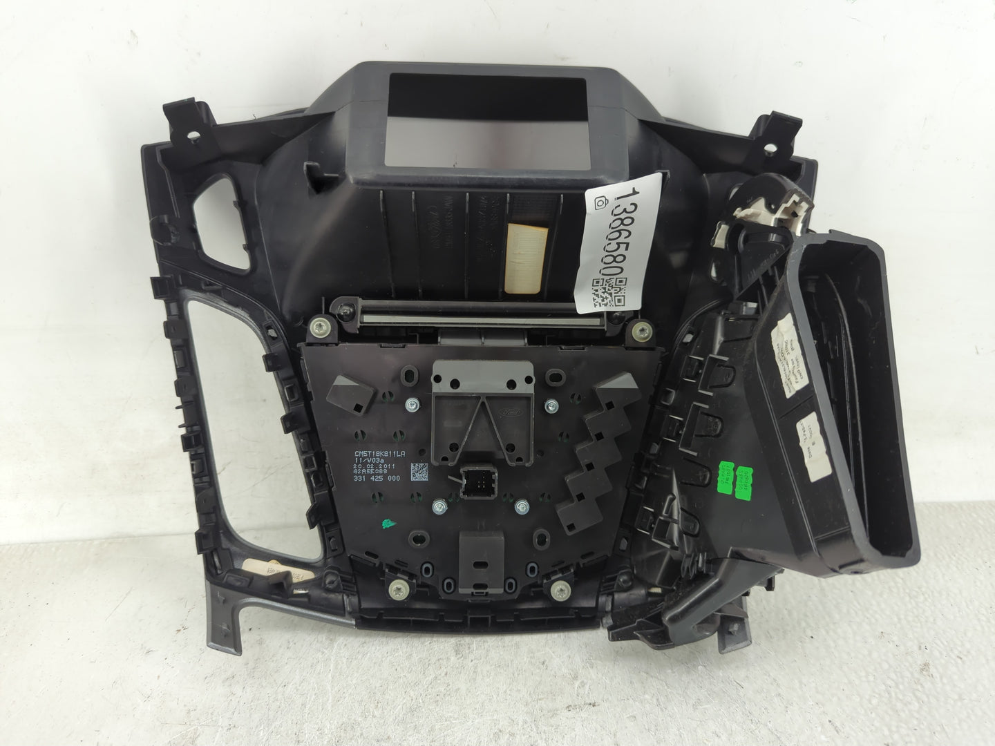 2012-2013 Ford Focus Radio AM FM Cd Player Receiver Replacement P/N:CM5T18K811LA Fits Fits 2012 2013 OEM Used Auto Parts - O