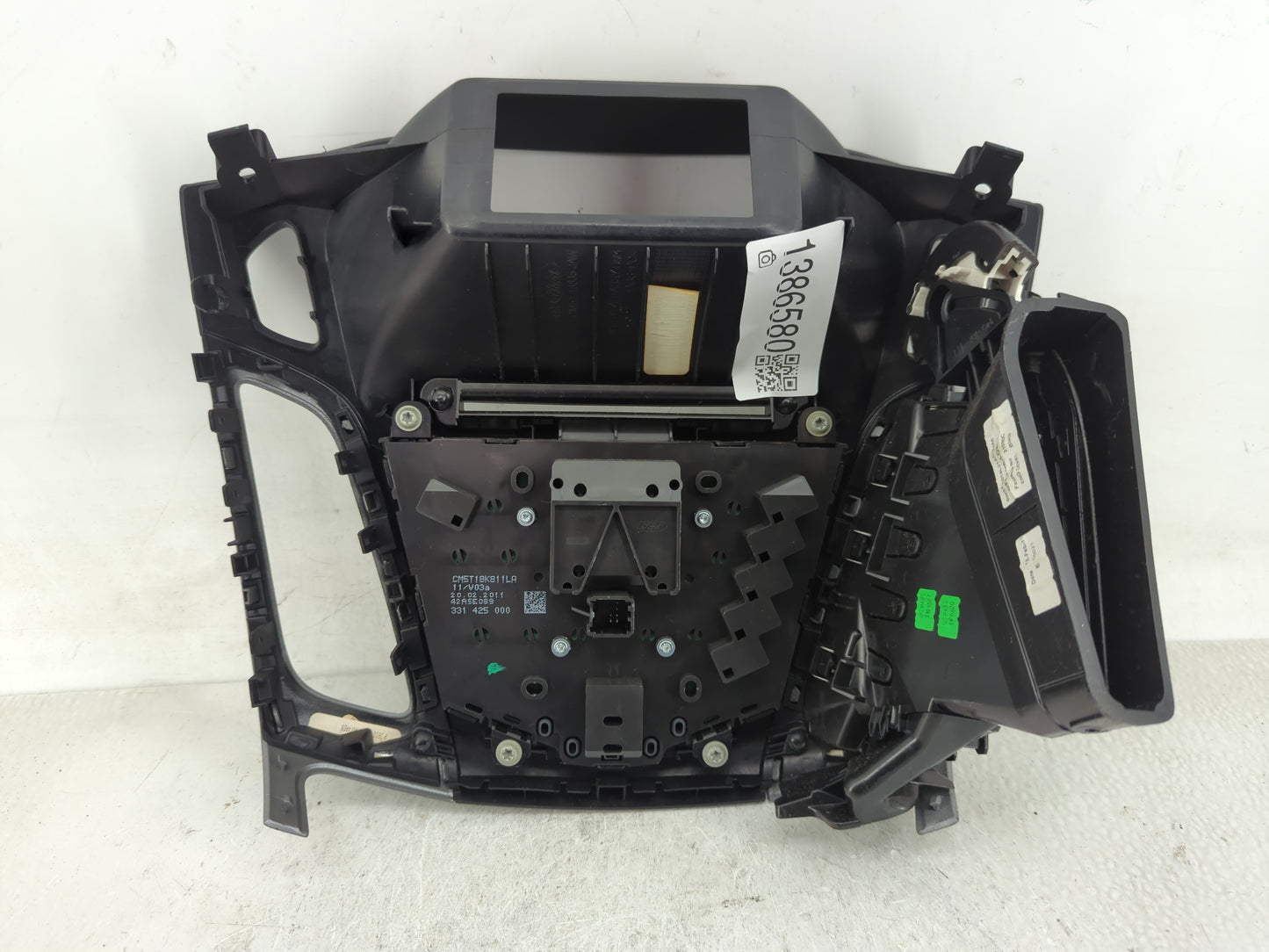 2012-2013 Ford Focus Radio AM FM Cd Player Receiver Replacement P/N:CM5T18K811LA Fits Fits 2012 2013 OEM Used Auto Parts - O
