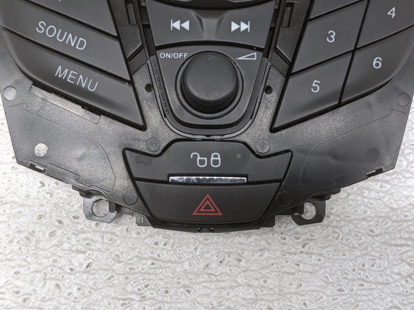 2012-2013 Ford Focus Radio Control Panel - Oemusedautoparts1.com